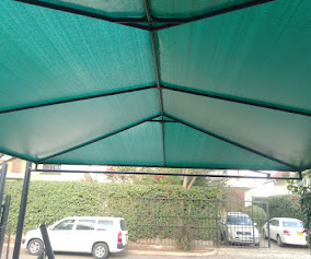 Pyramid Shape Car Port Kenya